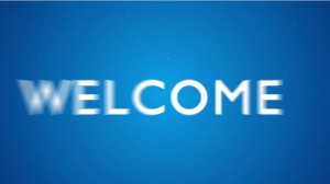 looping welcome video
